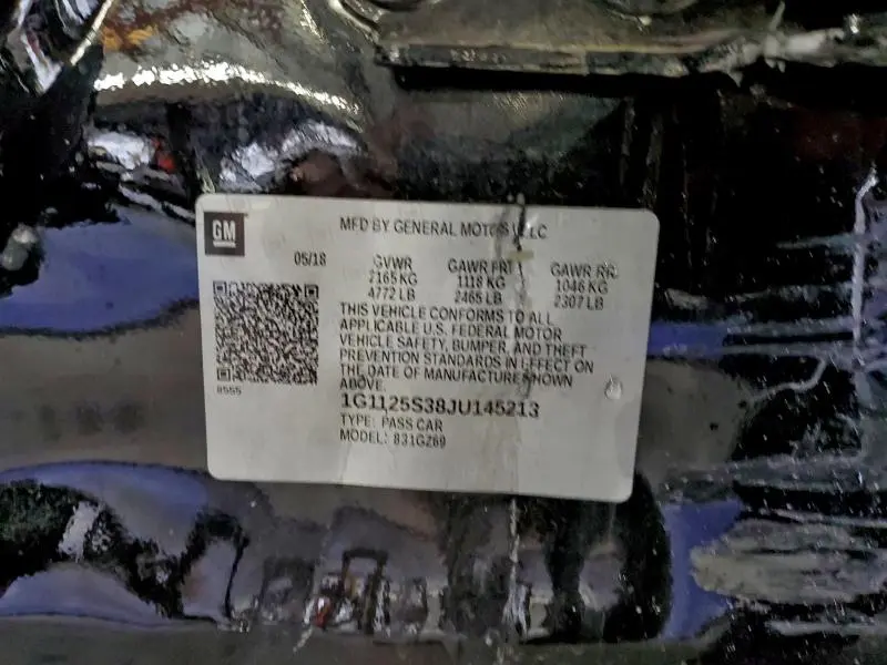 2018 CHEVROLET IMPALA PREMIER  