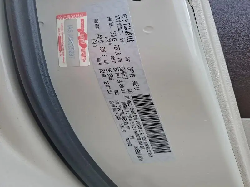 2017 CHRYSLER PACIFICA TOURING L  