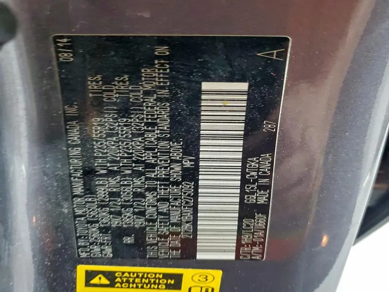 2015 LEXUS RX 350 BASE  