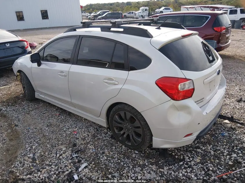 2013 SUBARU IMPREZA WAGON 2.0I SPORT PREMIUM