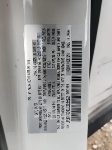 2020 MAZDA CX-5 TOURING  