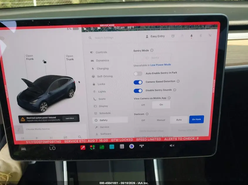 2021 TESLA MODEL Y PERFORMANCE DUAL MOTOR ALL-WHEEL DRIVE