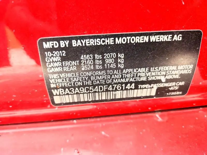 2013 BMW 335 I  