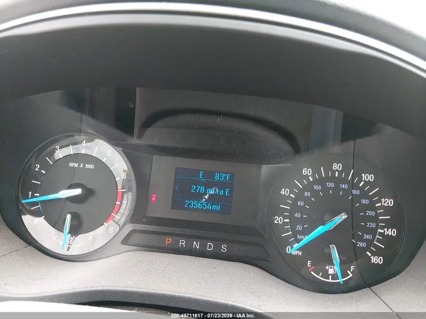 2016 FORD FUSION S