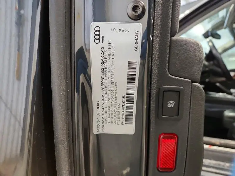 2017 AUDI A4 PREMIUM PLUS  