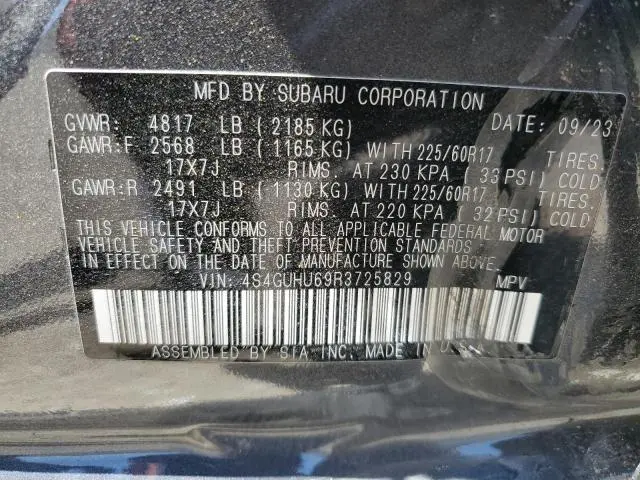 2024 SUBARU CROSSTREK WILDERNESS  