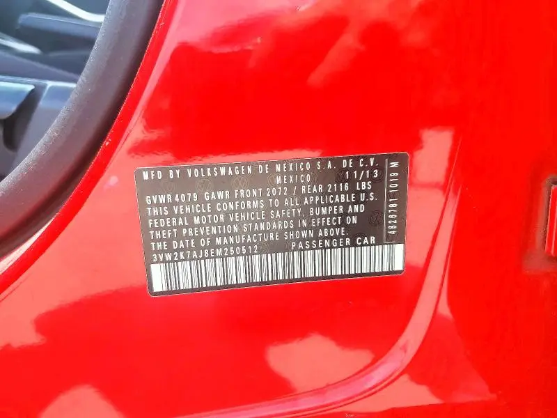 2014 VOLKSWAGEN JETTA BASE  