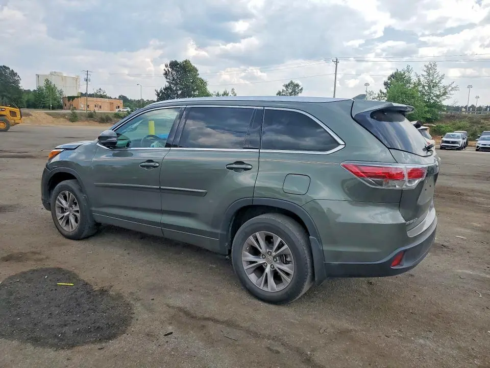 2015 TOYOTA HIGHLANDER XLE  