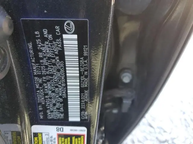 2021 LEXUS ES 350 BASE  