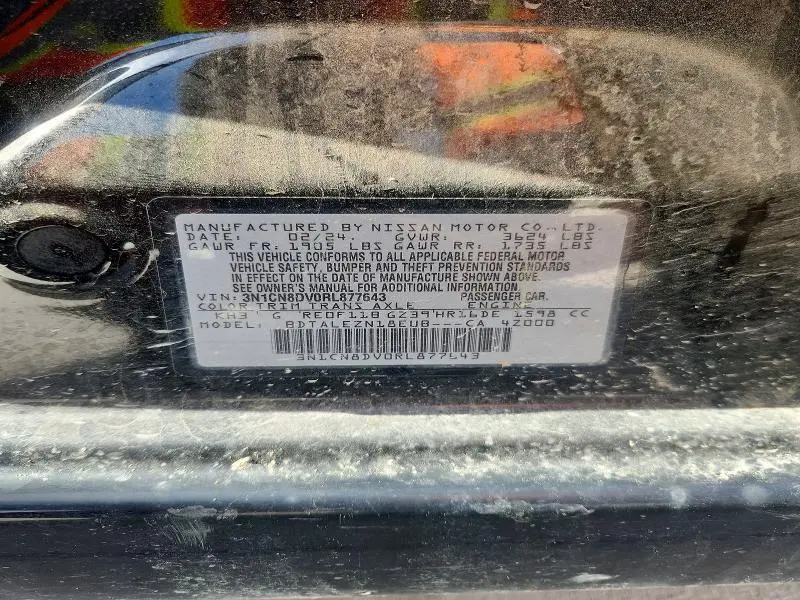2024 NISSAN VERSA   