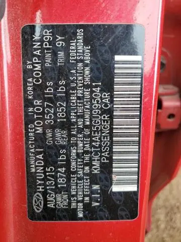 2016 HYUNDAI ACCENT SE