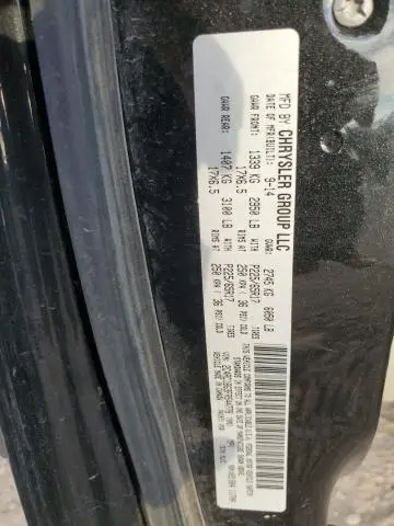 2015 CHRYSLER TOWN & COUNTRY TOURING  