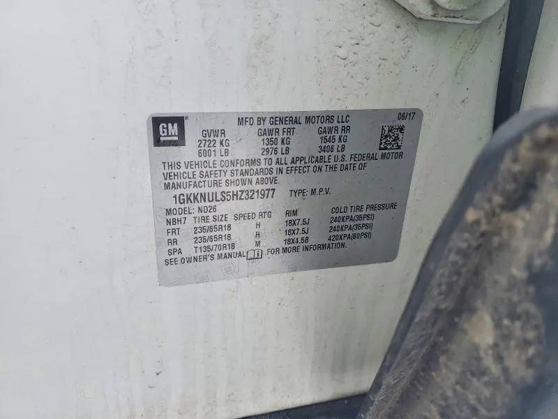 2017 GMC ACADIA SLT-1  