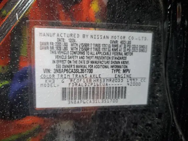 2025 NISSAN KICKS SV  