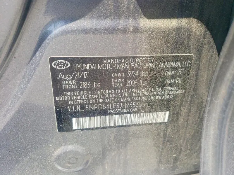 2018 HYUNDAI ELANTRA VALUE EDITION  