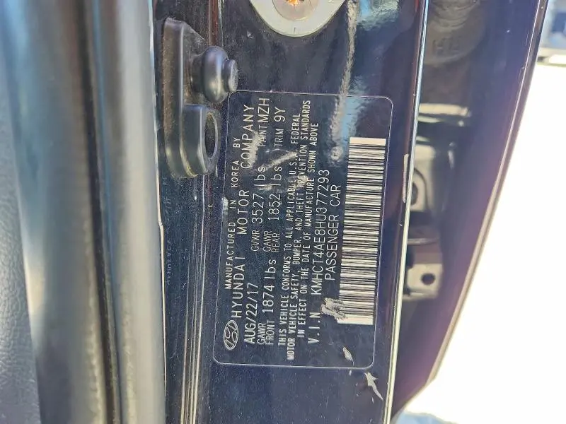 2017 HYUNDAI ACCENT SE  