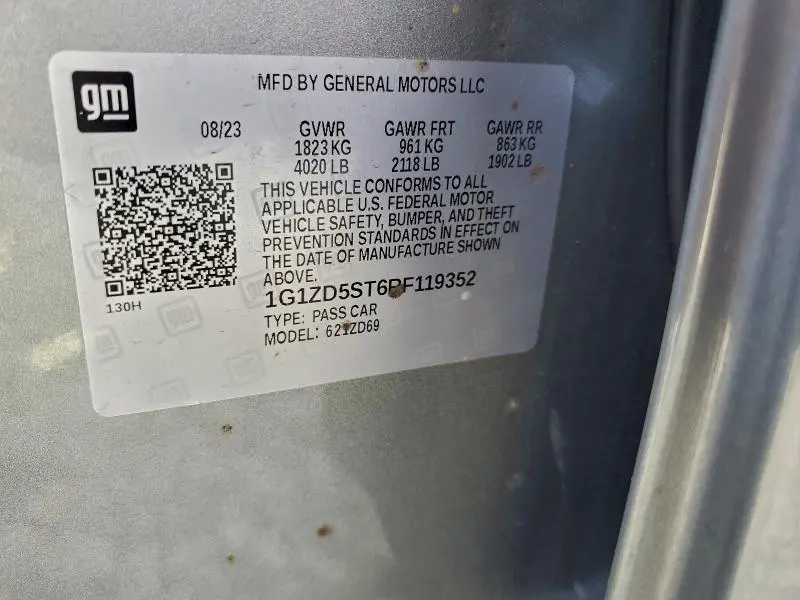 2024 CHEVROLET MALIBU LT  