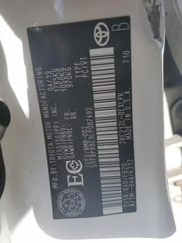 2020 TOYOTA COROLLA LE  