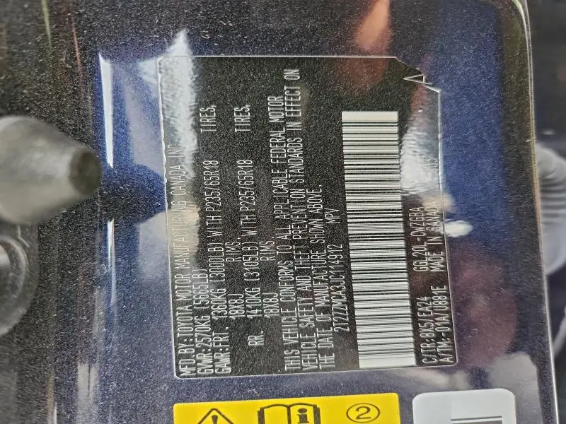 2018 LEXUS RX 350 BASE  