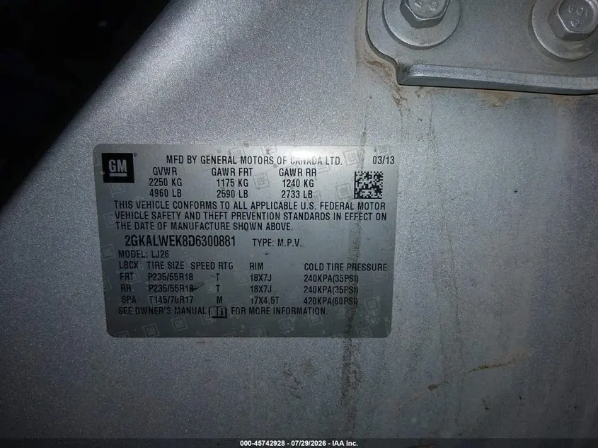2013 GMC TERRAIN SLT-2