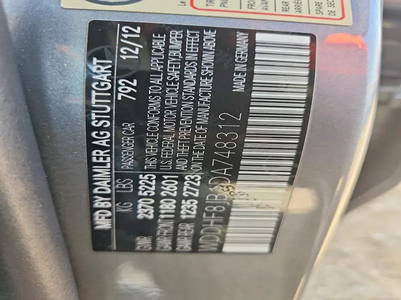2013 MERCEDES-BENZ E 350 4MATIC  