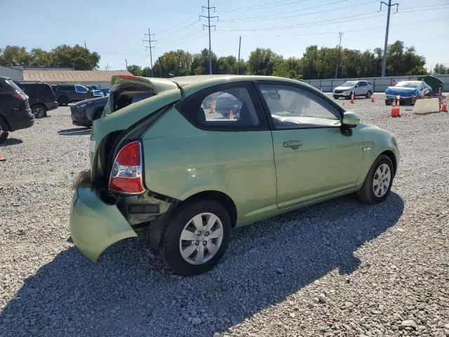 2010 HYUNDAI ACCENT BLUE