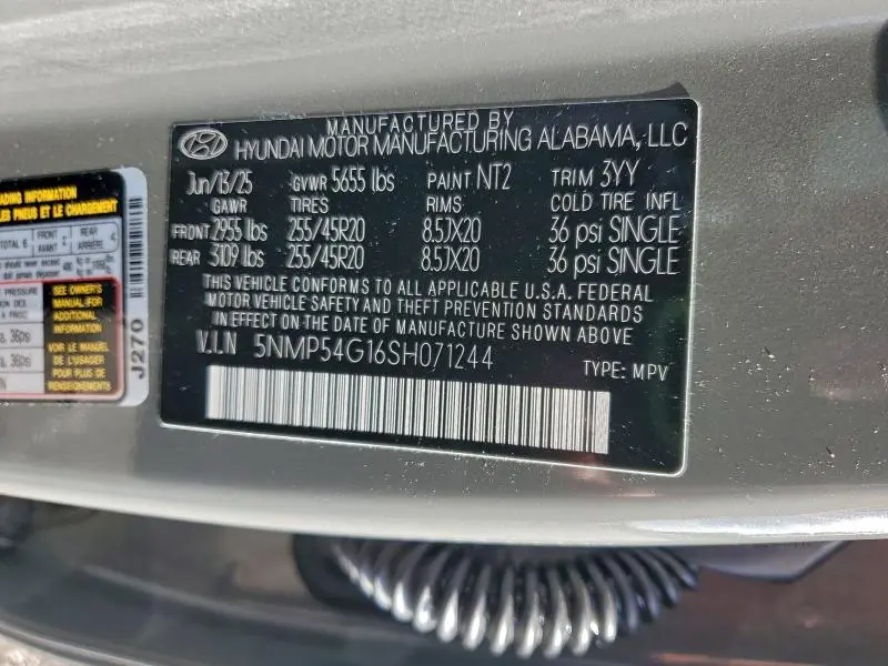 2025 HYUNDAI SANTA FE CALLIGRAPHY  