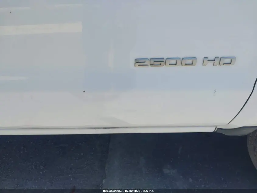 2018 CHEVROLET SILVERADO 2500HD WT