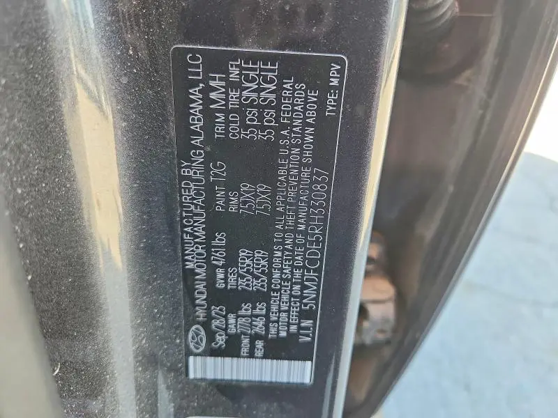 2024 HYUNDAI TUCSON SEL  