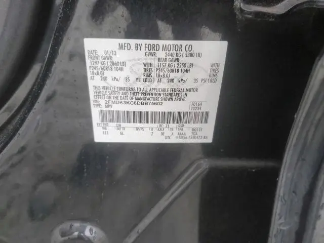 2013 FORD EDGE LIMITED  