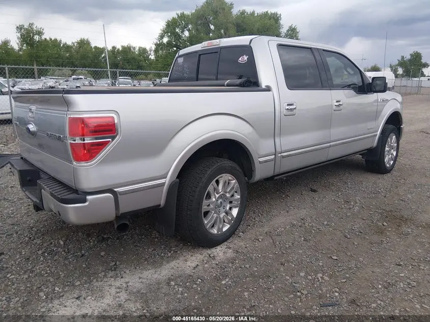 2012 FORD F-150 PLATINUM