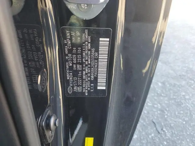 2013 HYUNDAI GENESIS COUPE 3.8L  