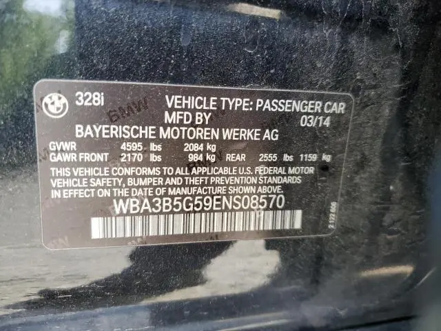 2014 BMW 328 XI SULEV  