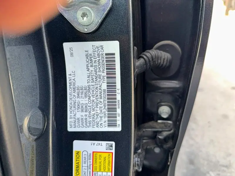 2026 HONDA CIVIC SPORT  