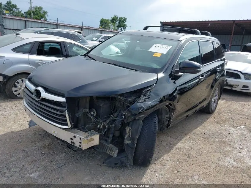 2015 TOYOTA HIGHLANDER XLE V6