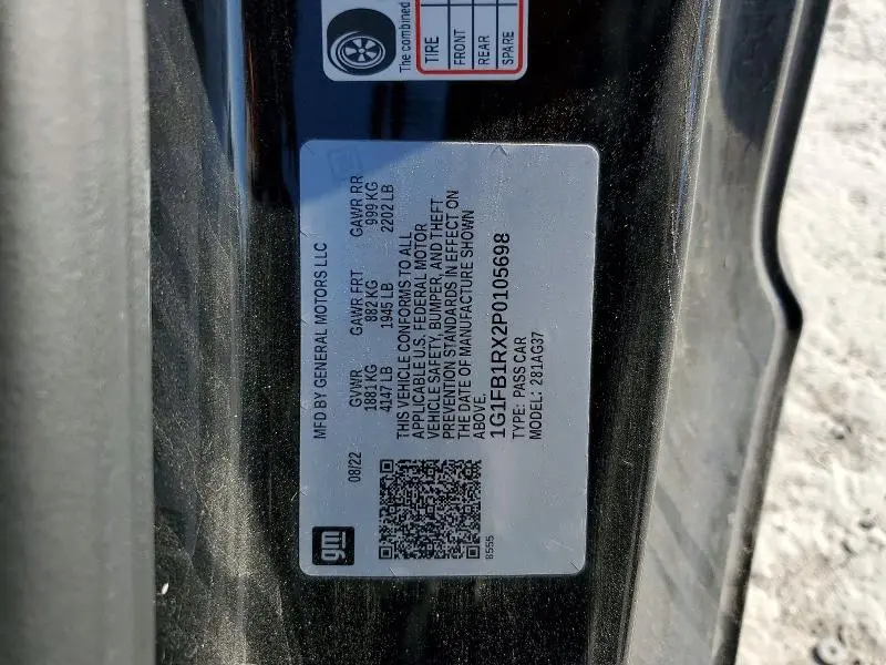 2023 CHEVROLET CAMARO LS  