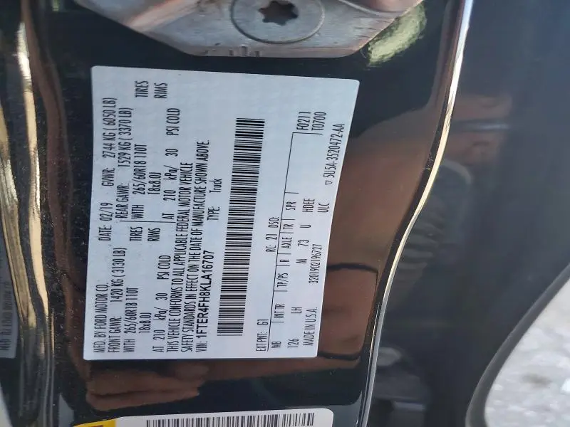 2019 FORD RANGER XL  