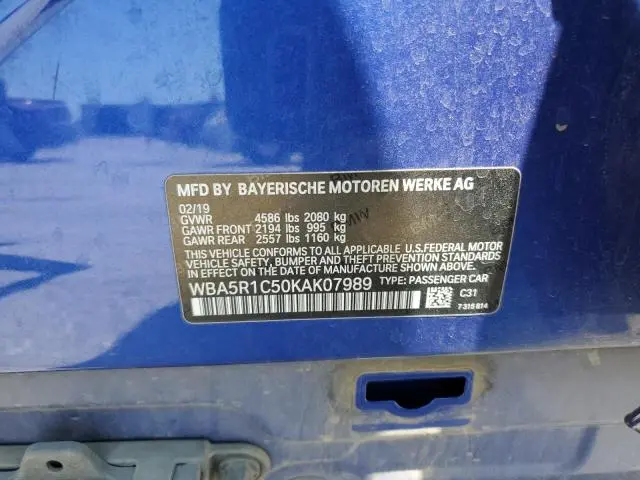 2019 BMW 330I   