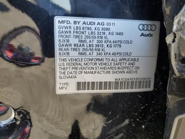 2011 AUDI Q7 PREMIUM  