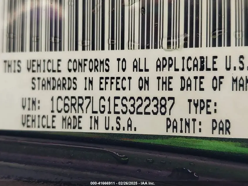 2014 RAM 1500 BIG HORN