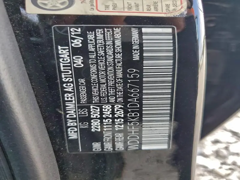 2013 MERCEDES-BENZ E 350  