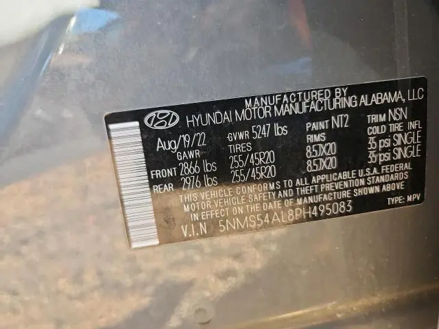 2023 HYUNDAI SANTA FE CALLIGRAPHY  