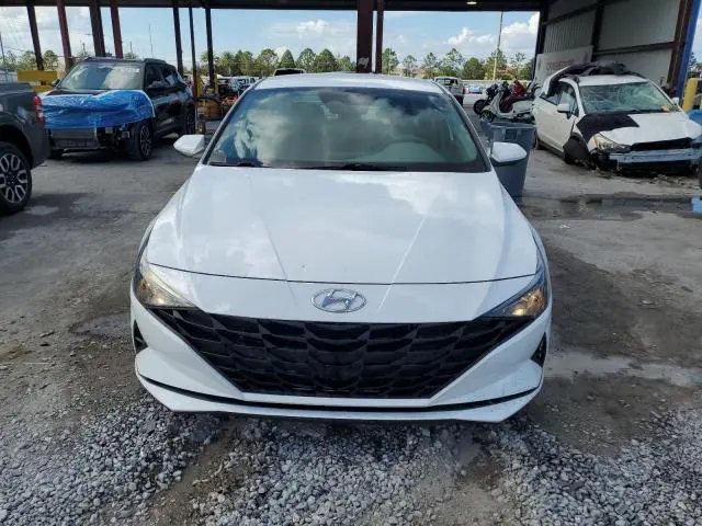2022 HYUNDAI ELANTRA BLUE  
