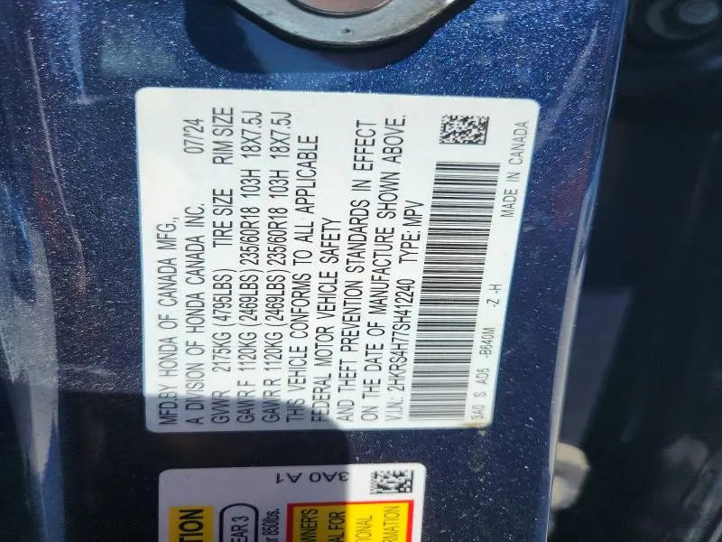 2025 HONDA CR-V EXL  