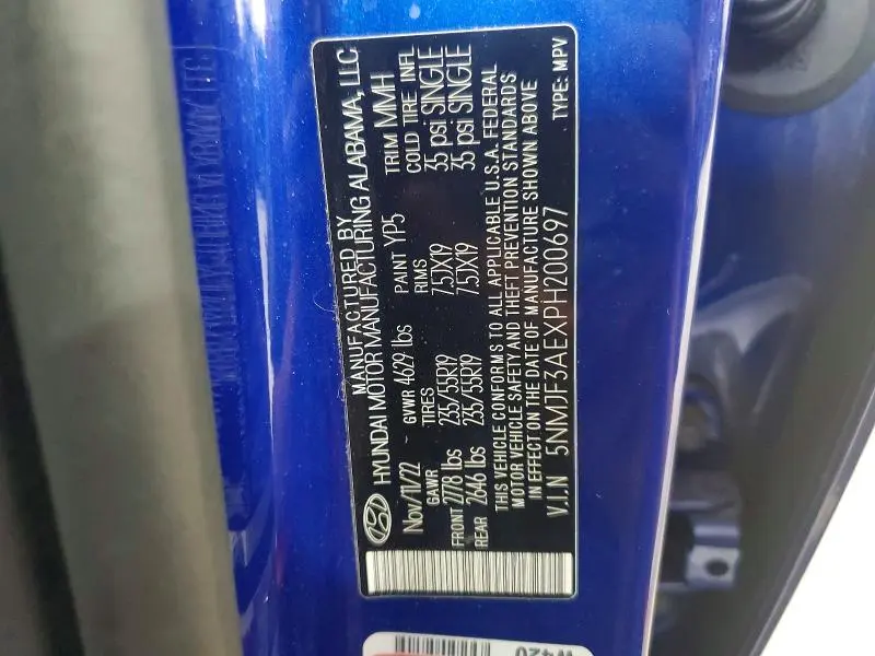 2023 HYUNDAI TUCSON SEL  