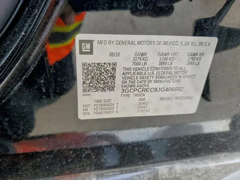 2018 CHEVROLET SILVERADO C1500 LT  