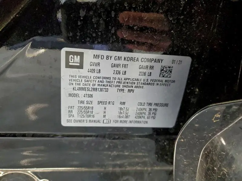 2021 BUICK ENCORE GX SELECT  