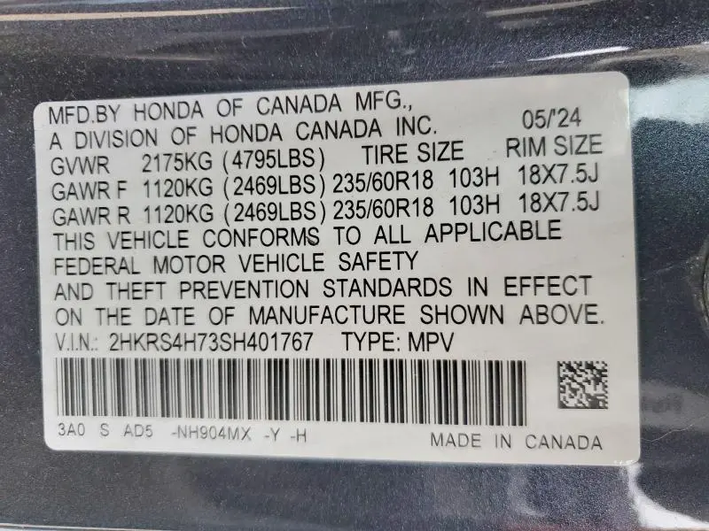 2025 HONDA CR-V EXL  