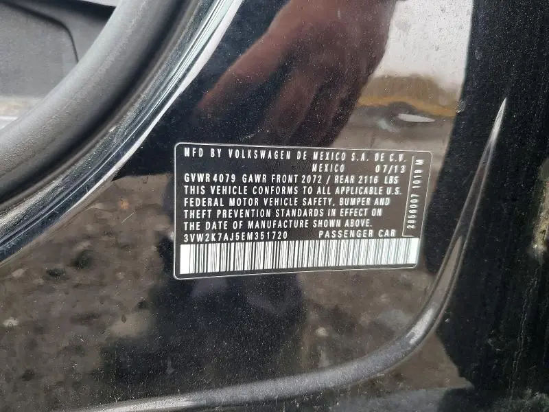 2014 VOLKSWAGEN JETTA BASE  