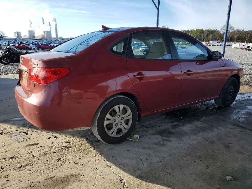 2010 HYUNDAI ELANTRA BLUE  